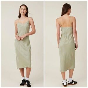 Cotton On | Dresses | Cotton On Womens Reece Midi Slip Dress Sz S | Poshmark